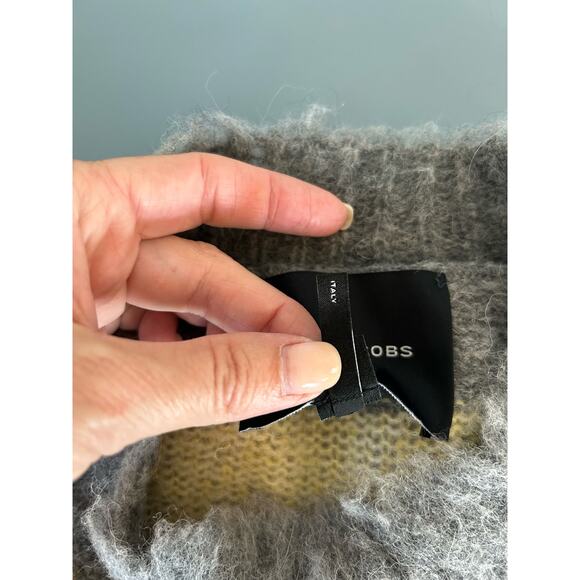 Marc Jacobs womens sweater size XL block stripes Alpaca/Wool blend - Picture 6 of 10